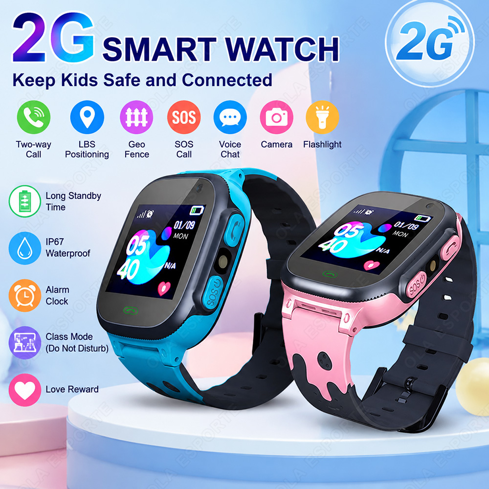 Smartwatch Watches For Kid Boy With Gps - Novo Relógio Inteligente Infantil com Tela