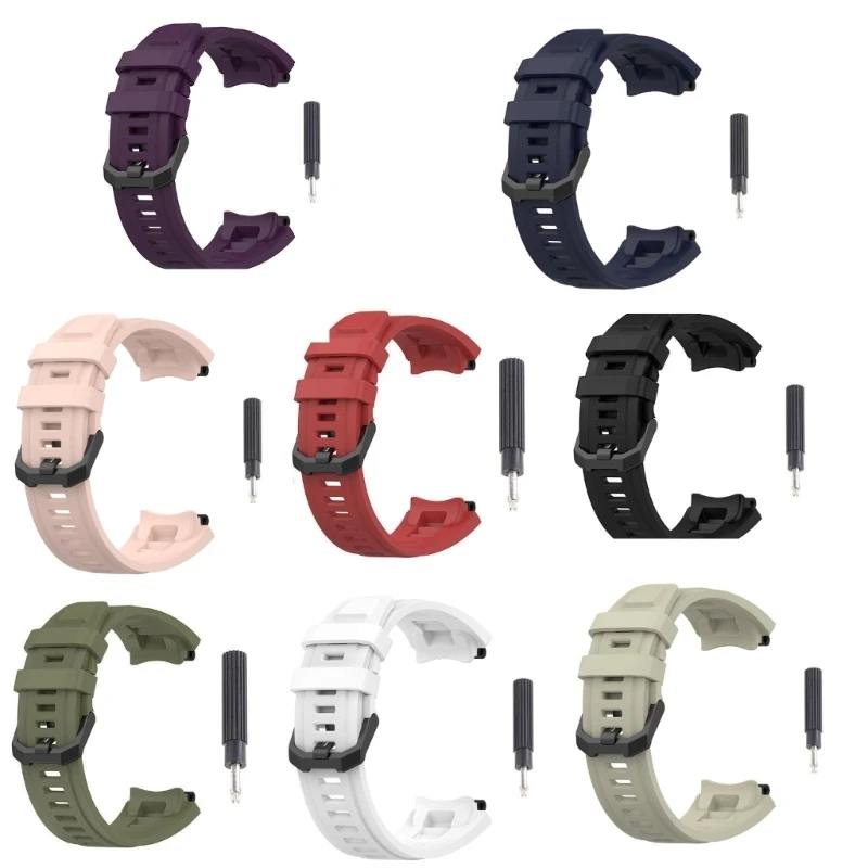 Smartwatch Watches Amazfit - Banda de silicone respirável para t