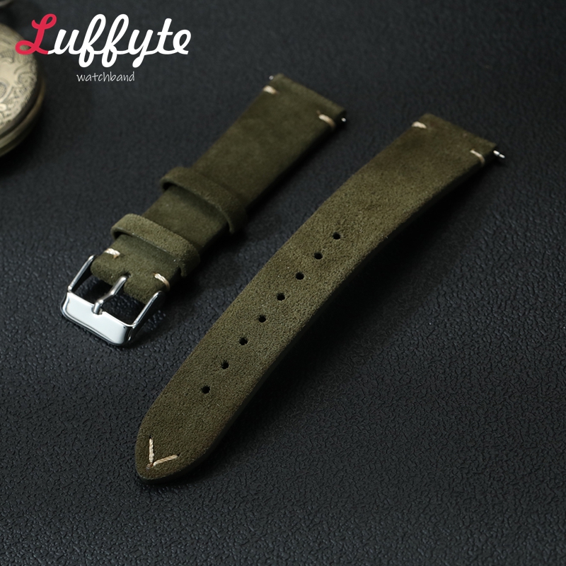 Smartwatch Vintage Watches For Men - Pulseira de relógio de couro de