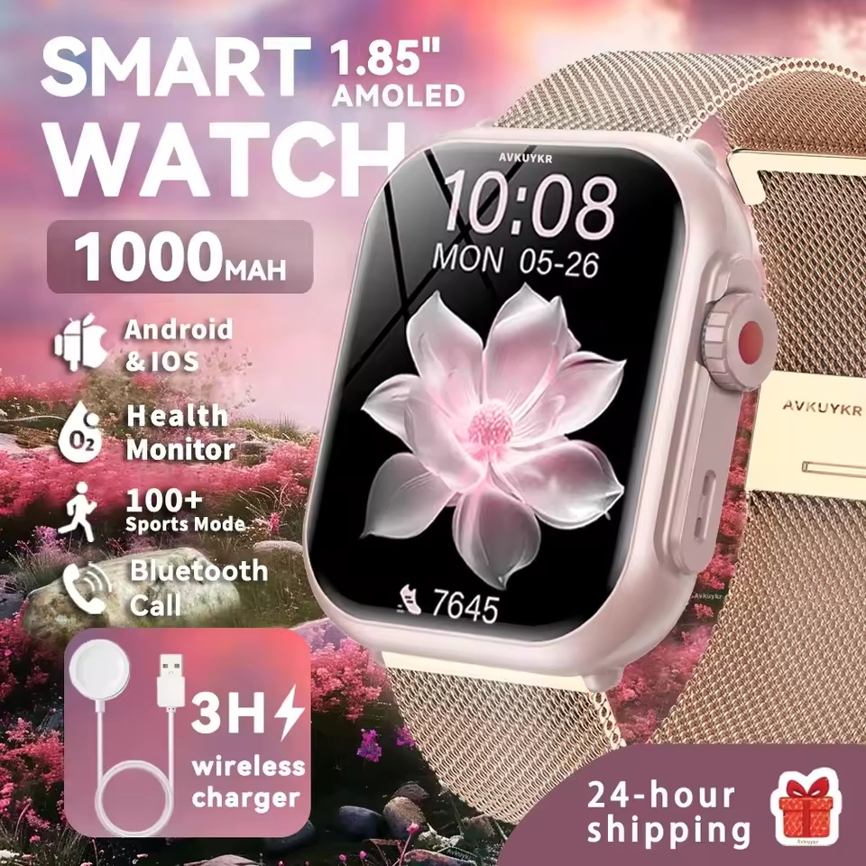 Smartwatch Ladies Watches Branded - Relógio Feminino Fashion 2026 Ultra2 SE