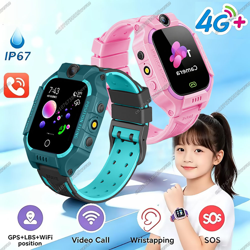 Smartwatch Watches For Kid Boy With Gps - Novo Relógio Inteligente GPS 5G para