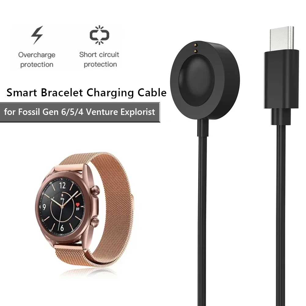 Fossil Watches Smartwatch Gen 6 - Cabo de Carregamento Magnético USB Tipo-C