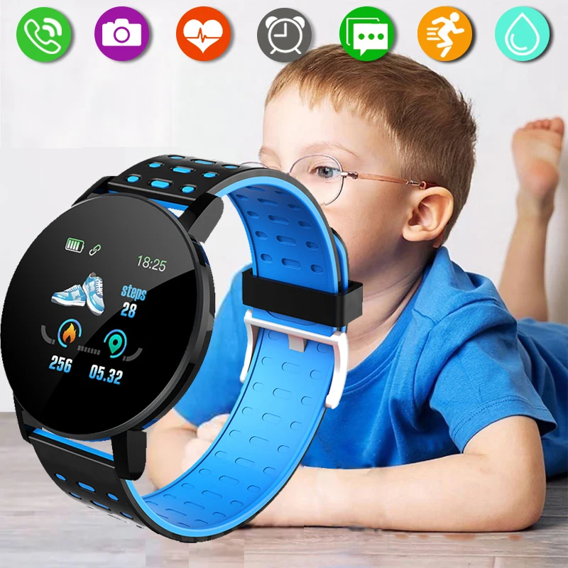 Crianças Sports Smart Watch, R - Smartwatch Digital Watches For Kid Boy avaliação e preço