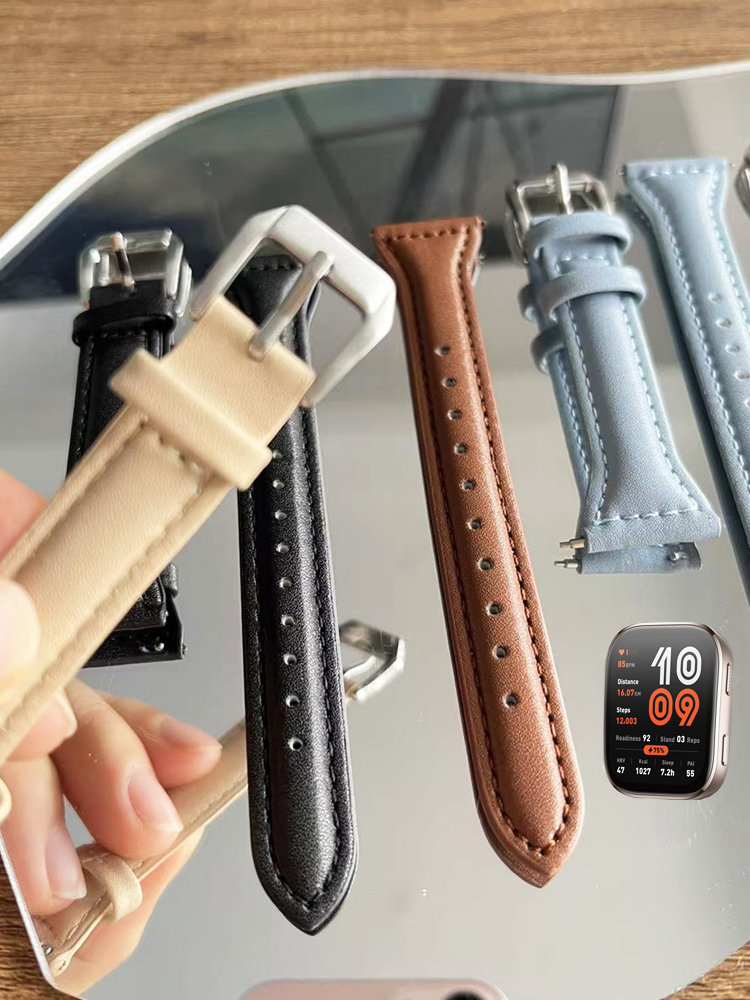 Pulseira de couro fina 20mm/22 - Smartwatch Slim Watches For Men avaliação e preço