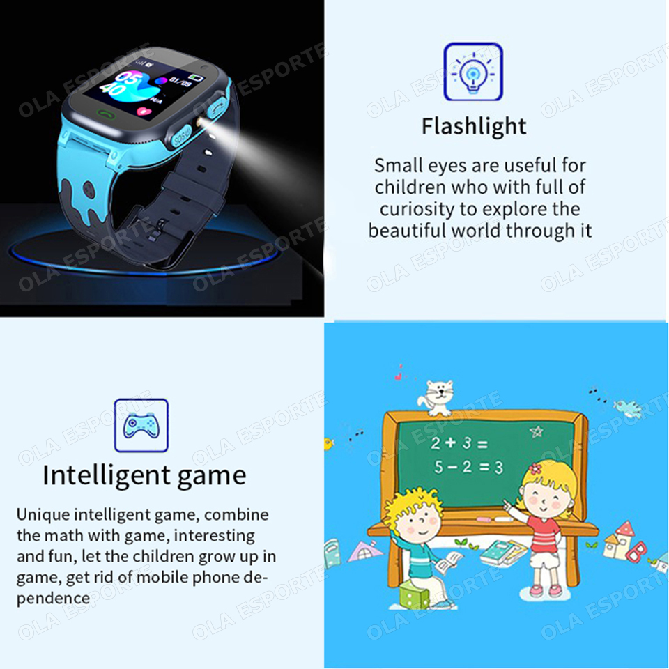 Novo Relógio Inteligente Infan - Smartwatch Watches For Kid Boy With Gps avaliação e preço