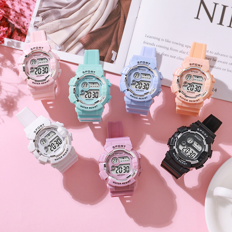 Moda crianças relógios luminos - Smartwatch Digital Watches For Kid Boy avaliação e preço