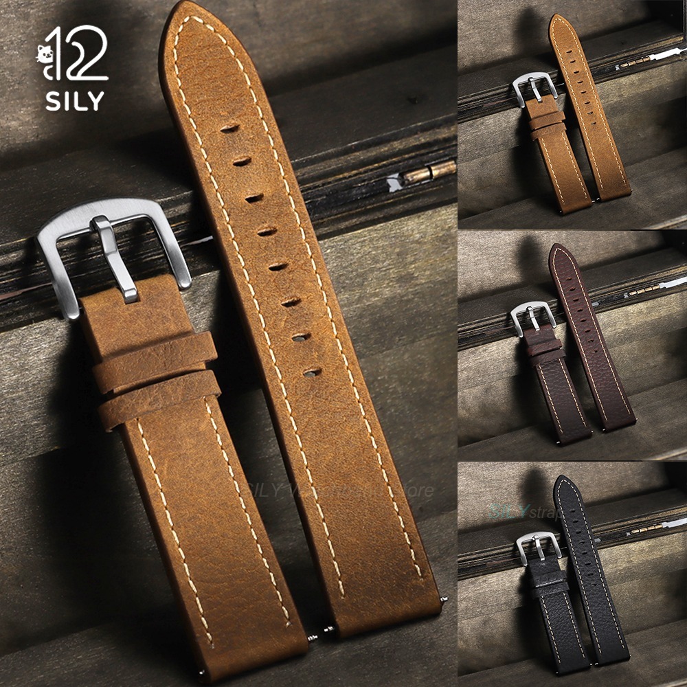 Pulseira de Couro de Bezerro 2 - Smartwatch Vintage Watches For Men avaliação e preço