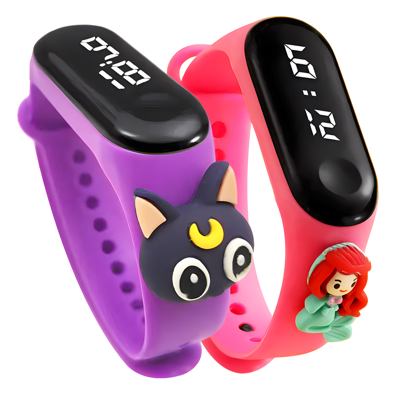 Relógio inteligente multicolor - Smartwatch Digital Watches For Kid Boy avaliação e preço