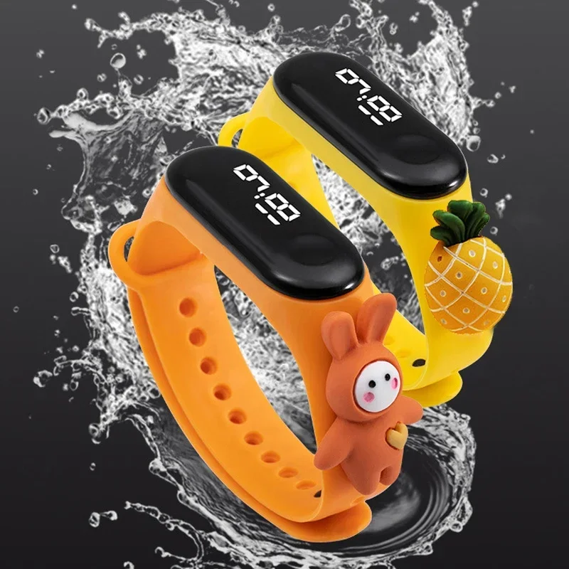 Crianças à prova dwaterproof á - Smartwatch Digital Watches For Kid Boy avaliação e preço