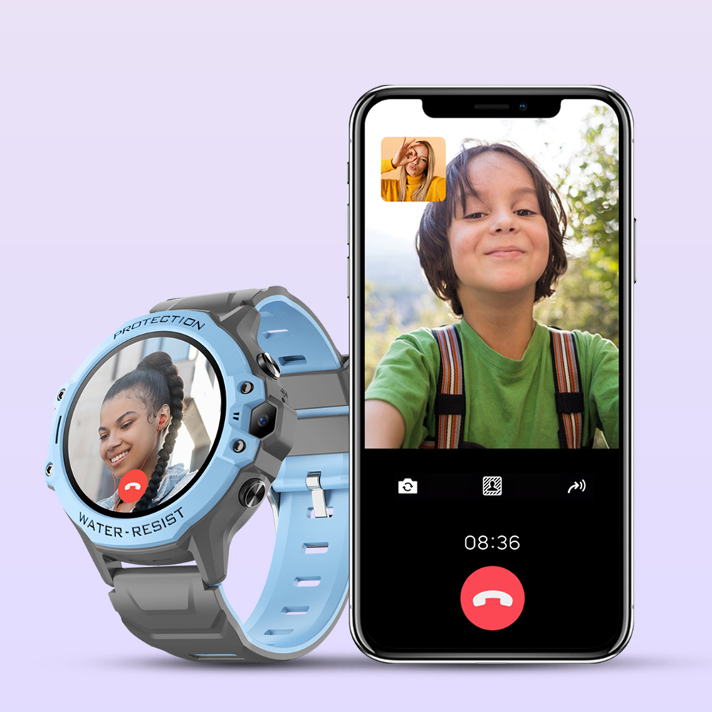 Relógio Infantil VALDUS VK55 c - Smartwatch Watches For Kid Boy With Gps avaliação e preço