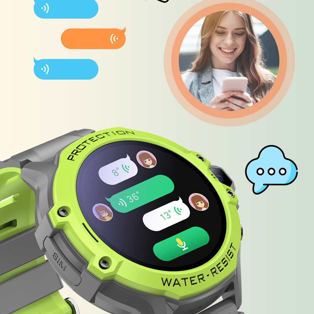 Relógio Infantil VALDUS VK55 c - Smartwatch Watches For Kid Boy With Gps avaliação e preço