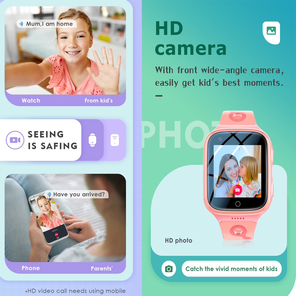 Relógio Inteligente 4G para Cr - Smartwatch Watches For Kid Boy With Gps avaliação e preço