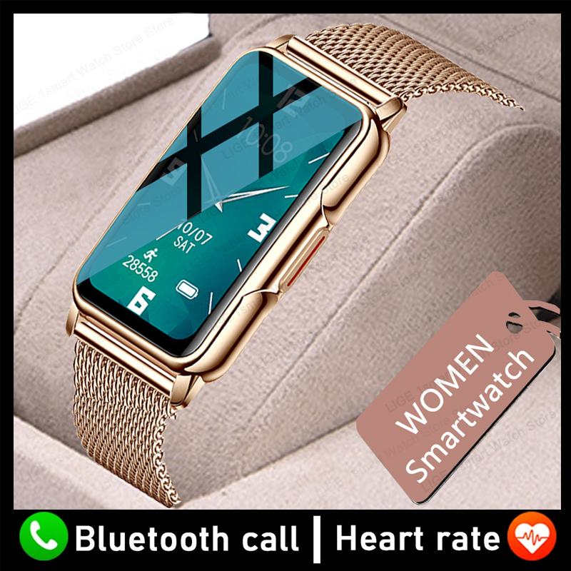 LIGE-Relógio Inteligente Imper - Smartwatch Ladies Watches Branded avaliação e preço