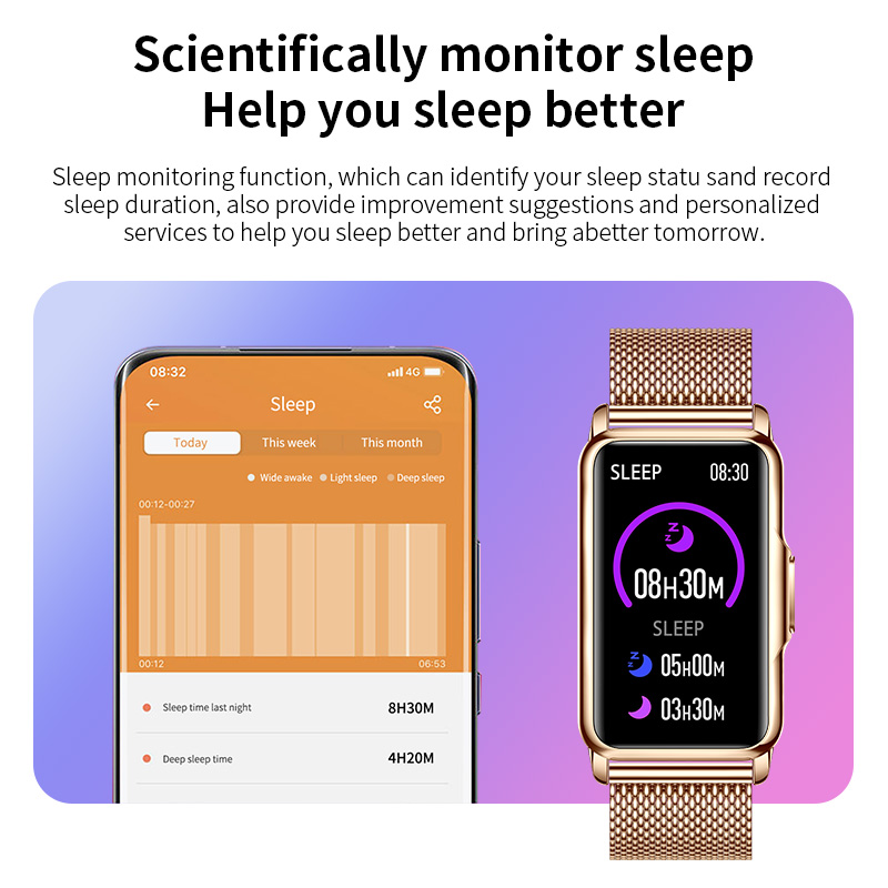 LIGE-Relógio Inteligente Imper - Smartwatch Ladies Watches Branded avaliação e preço