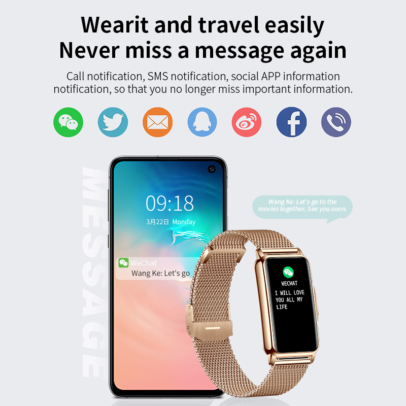 LIGE-Relógio Inteligente Imper - Smartwatch Ladies Watches Branded avaliação e preço