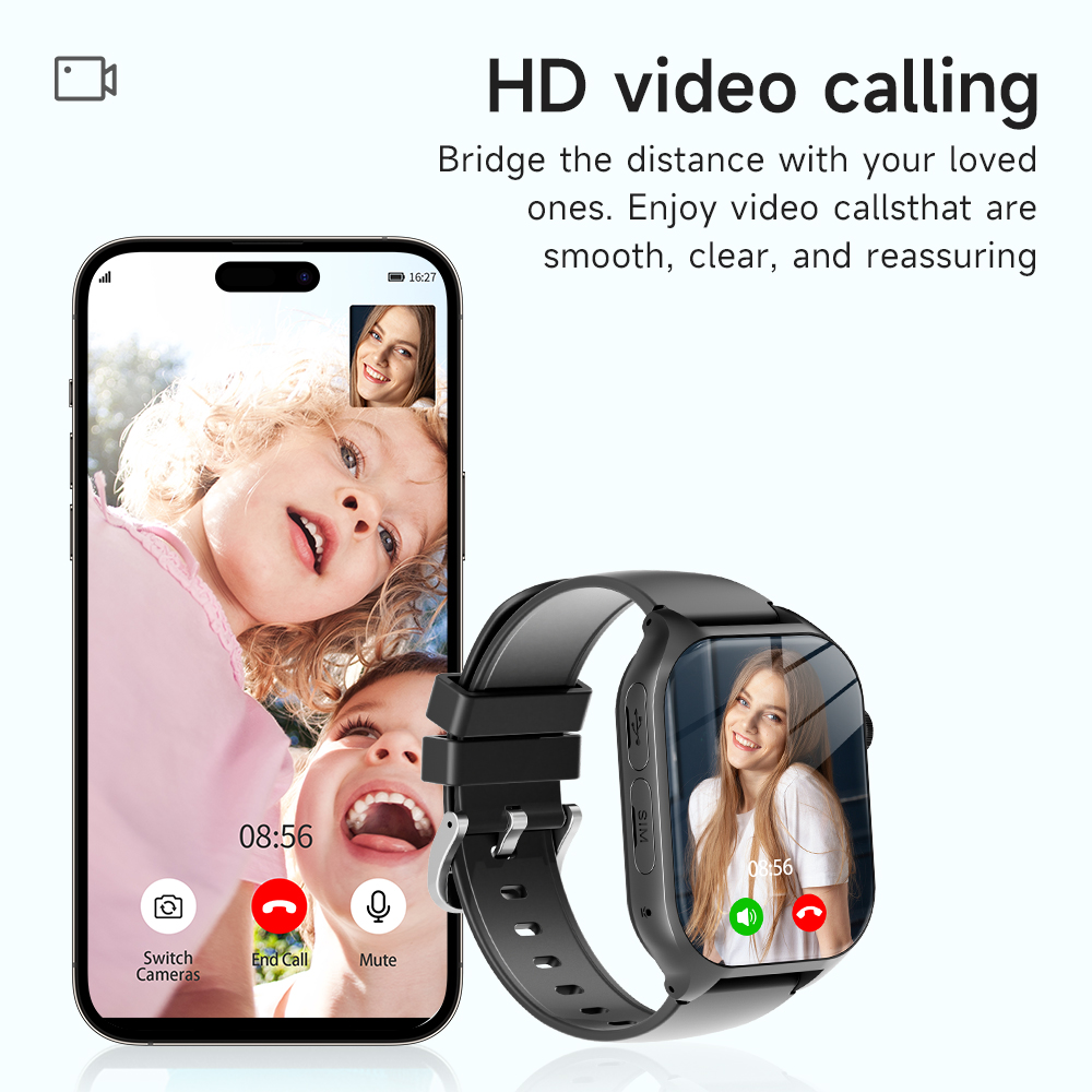 Relógios Inteligentes 4G para  - Smartwatch Watches For Kid Boy With Gps avaliação e preço