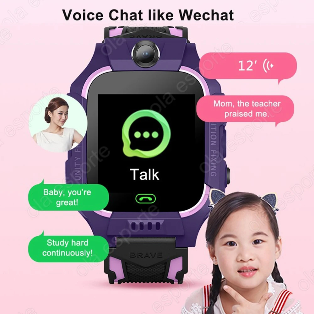 Relógio Inteligente para Crian - Smartwatch Watches For Kid Boy With Gps avaliação e preço