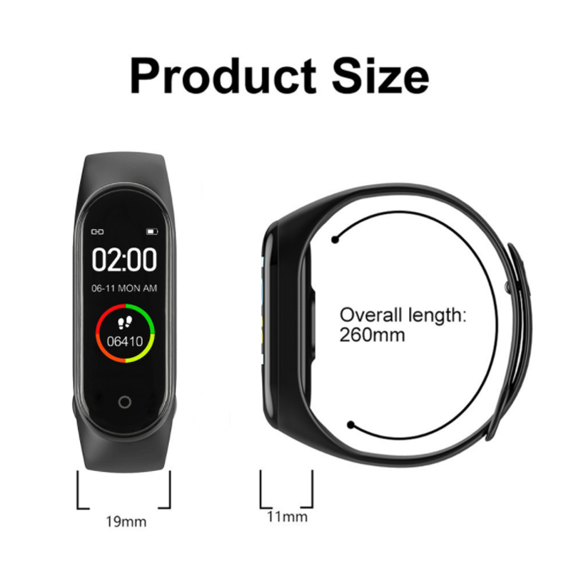 M4 relógios inteligentes pulse - Smartwatch Ladies Watches Branded avaliação e preço