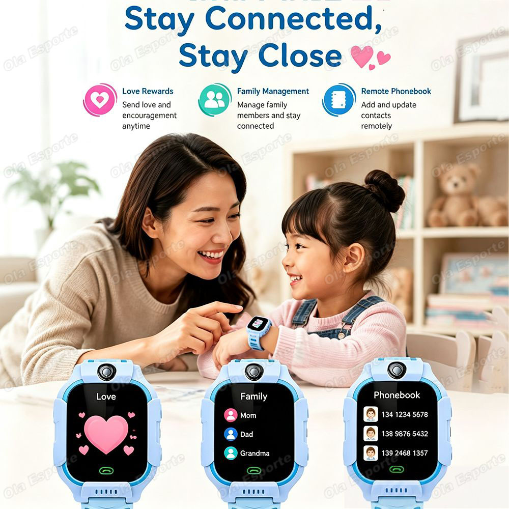 Novo Relógio Inteligente GPS 5 - Smartwatch Watches For Kid Boy With Gps avaliação e preço