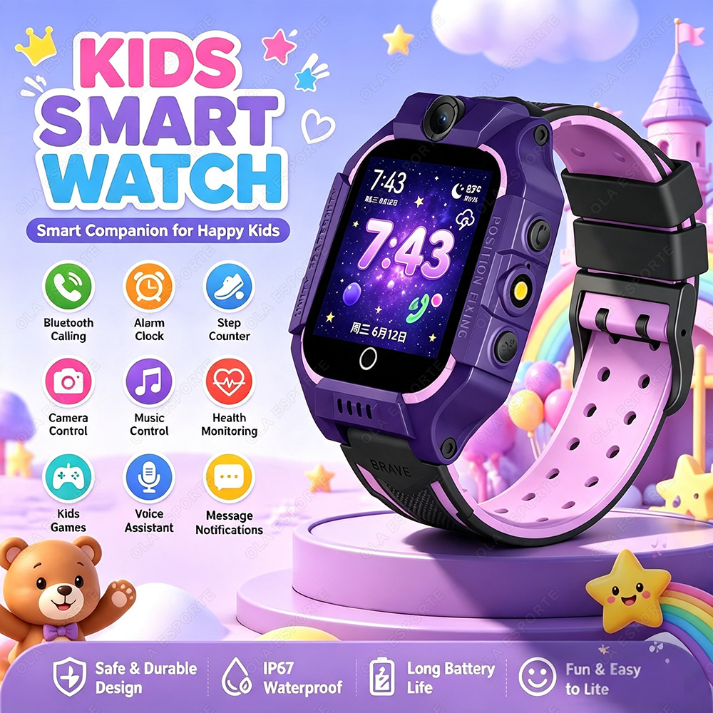 Relógio Inteligente Infantil 2 - Smartwatch Watches For Kid Boy With Gps avaliação e preço