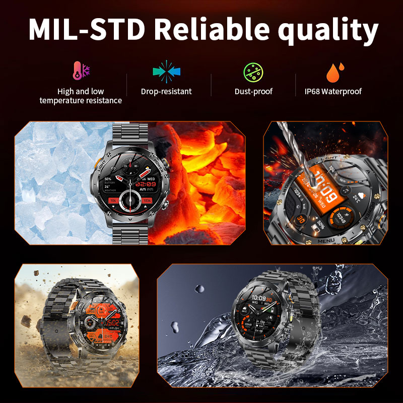 Novo Relógio Inteligente com B - Smartwatch Running Watches For Men avaliação e preço