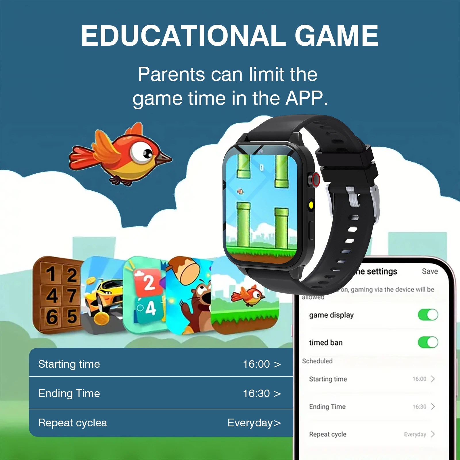 Relógio inteligente infantil c - Smartwatch Digital Watches For Kid Boy avaliação e preço