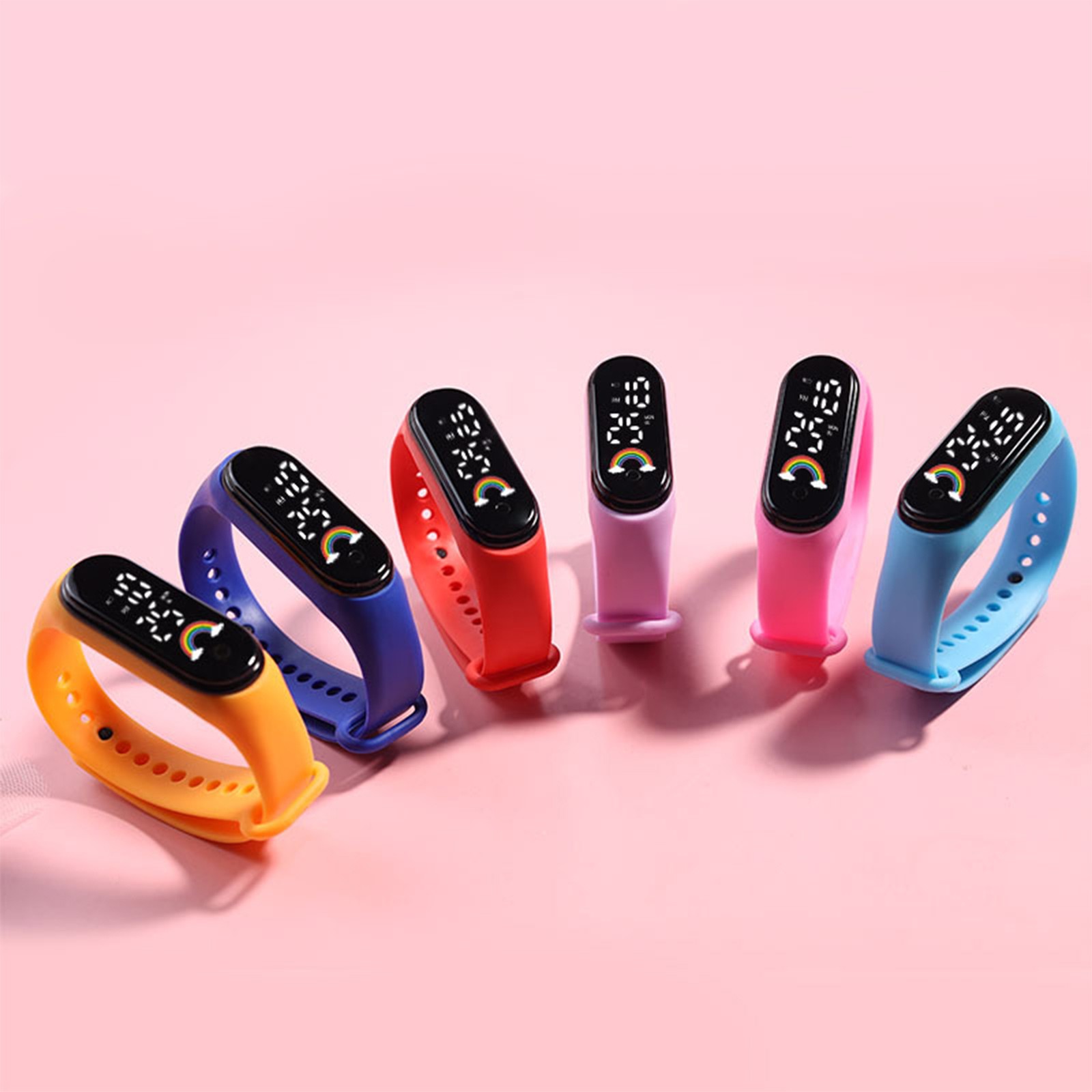 Multicolorido crianças relógio - Smartwatch Digital Watches For Kid Boy avaliação e preço