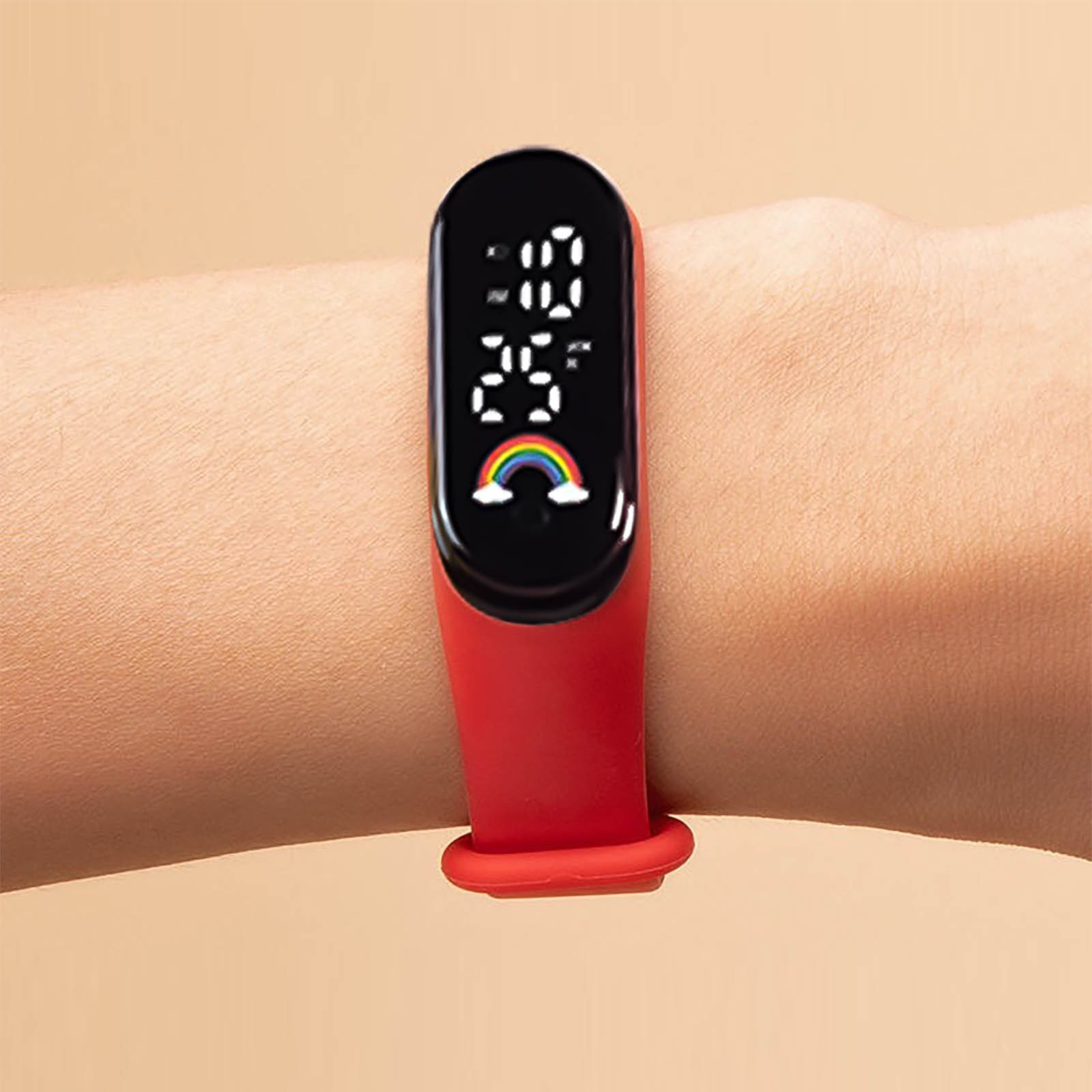 Multicolorido crianças relógio - Smartwatch Digital Watches For Kid Boy avaliação e preço