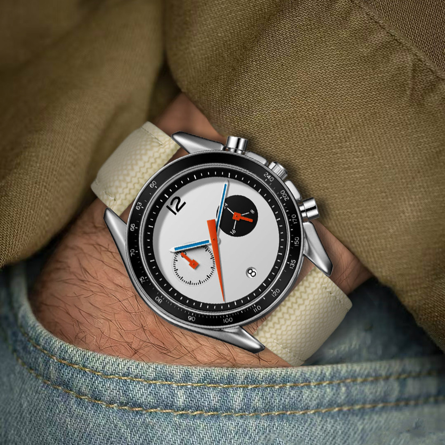 Relógio Cronógrafo Vintage de  - Smartwatch Vintage Watches For Men avaliação e preço
