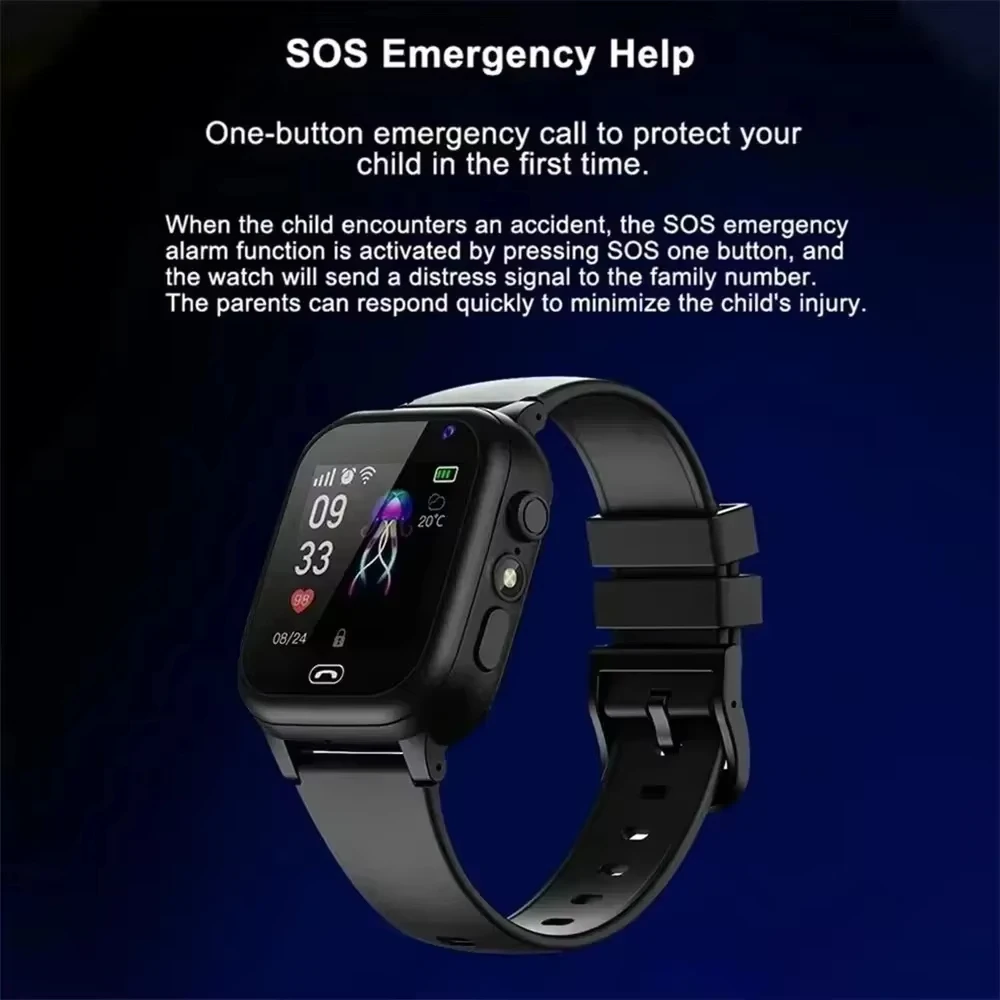 Relógio Inteligente Infantil L - Smartwatch Watches For Kid Boy With Gps avaliação e preço