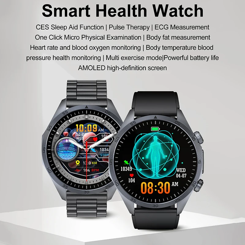 Novo relógio inteligente ces s - Smartwatch Online Watches For Men avaliação e preço