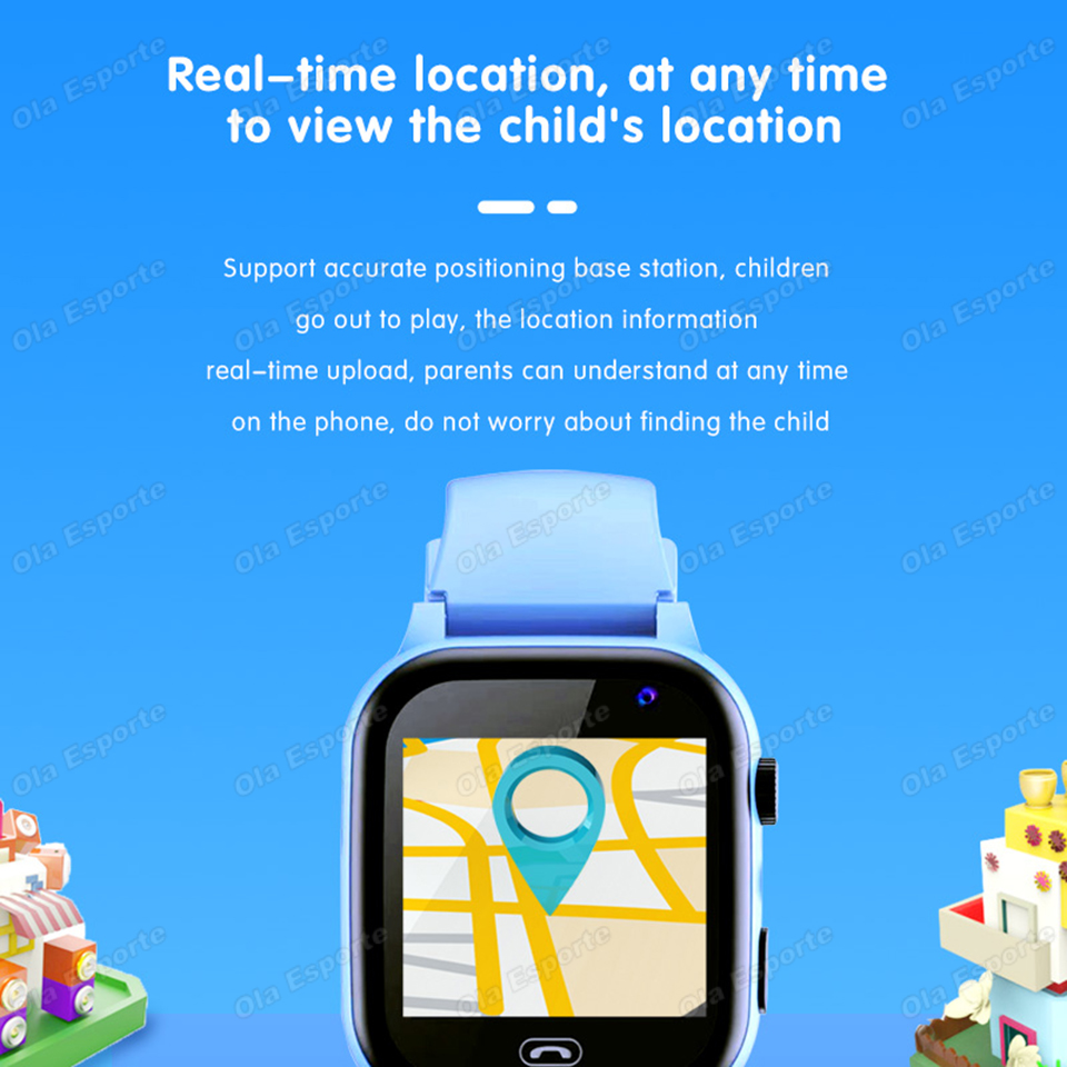 Relógio Inteligente 5G para Cr - Smartwatch Watches For Kid Boy With Gps avaliação e preço