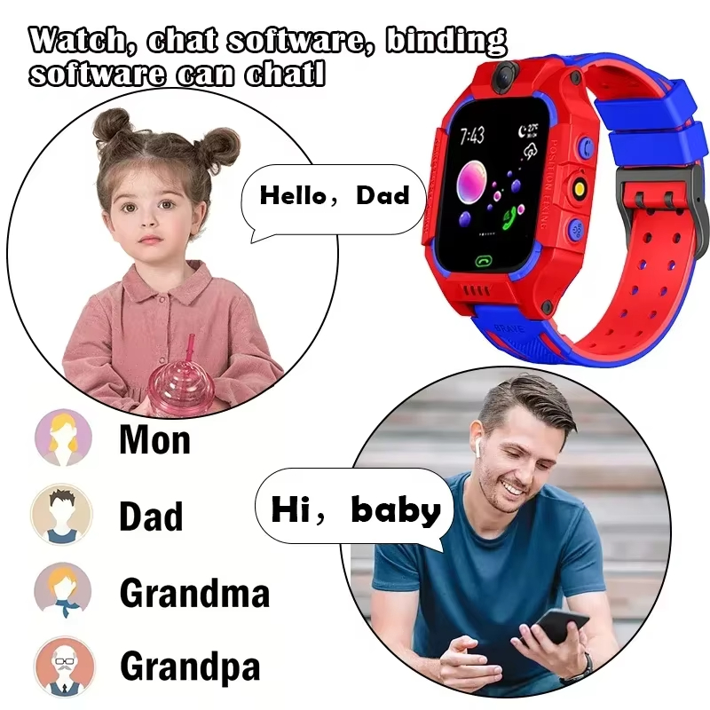 Relógio Inteligente Infantil L - Smartwatch Watches For Kid Boy With Gps avaliação e preço