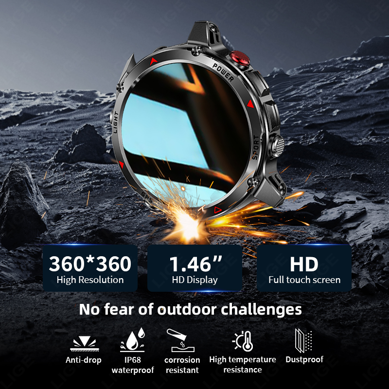 Relógio Inteligente Esportivo  - Smartwatch Running Watches For Men avaliação e preço