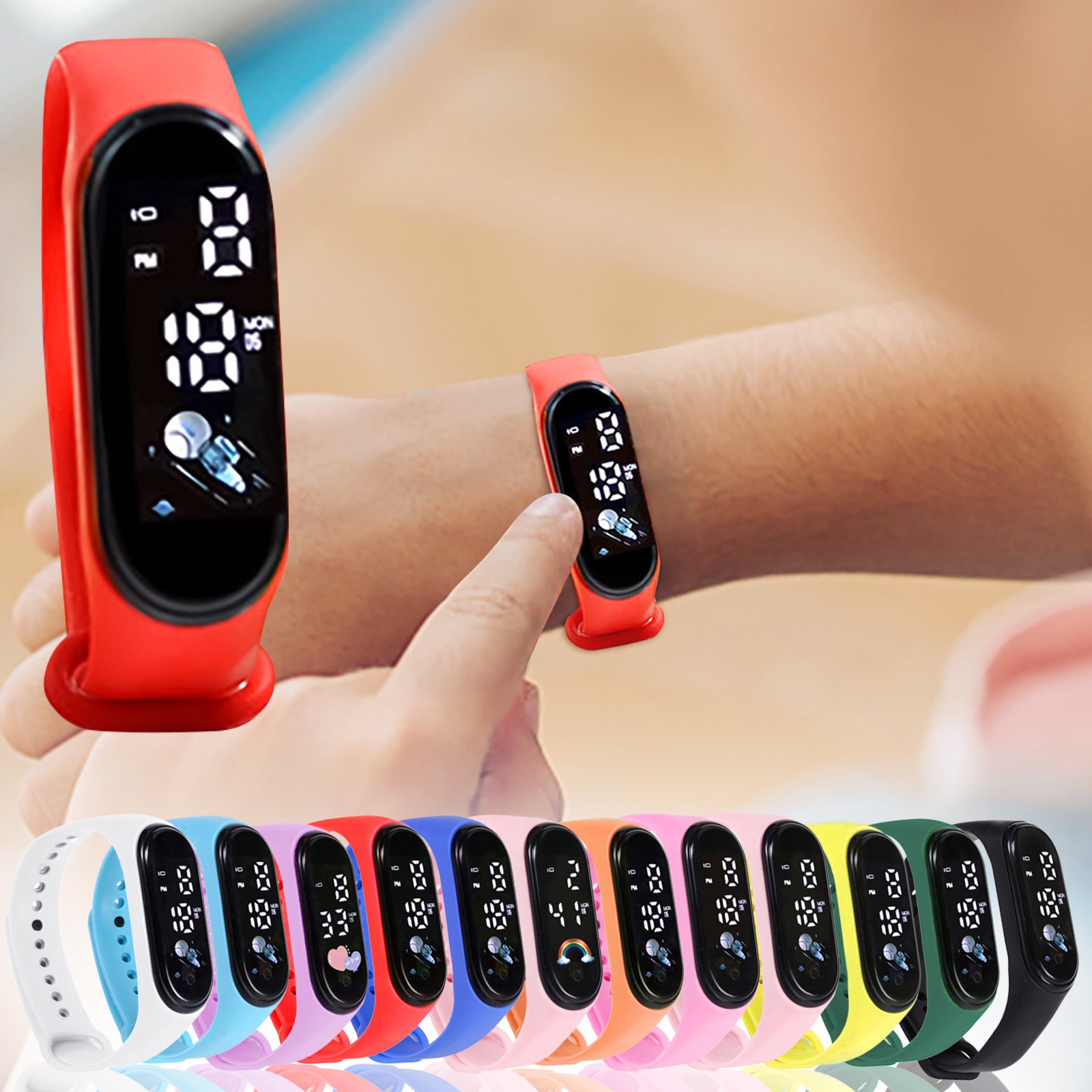 Relógio Infantil Presente de A - Smartwatch Digital Watches For Kid Boy avaliação e preço